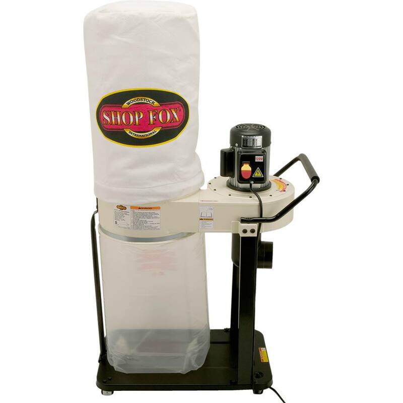 Recolector de polvo de 1 HP - W1727 de Shop Fox