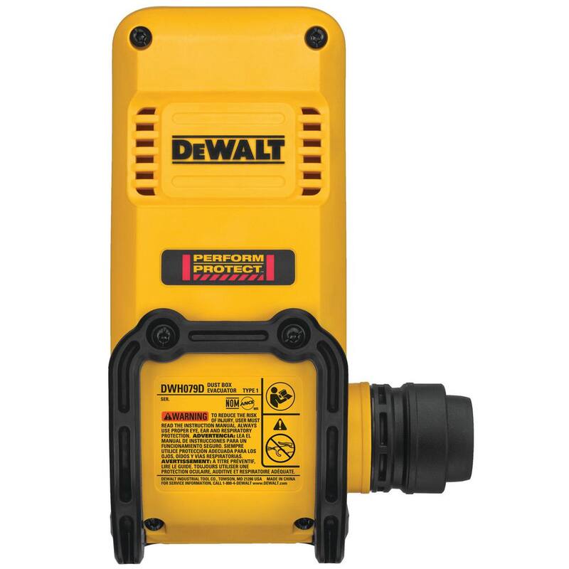 DEWALT SDS Martillo Rotativo de Caja de Polvo Evacuador - DWH079D