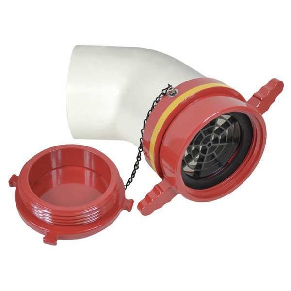 Moon American Dry Hydrant 45 Adapter, 6 In Female - 298-606025