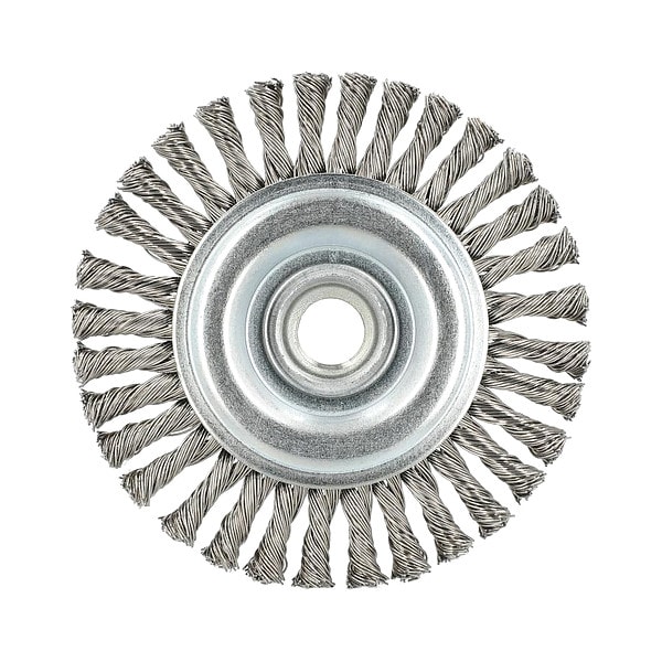 Zoro Select Wire Wheel Brush, Standard Twist Knot - 66254443281