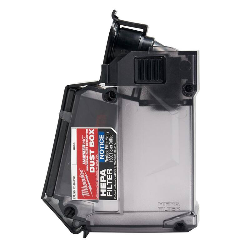 Cambio de filtro y tapa de caja de polvo Milwaukee M12 HAMMERVAC - 49-90-2343