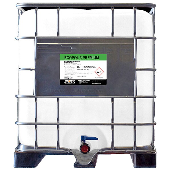 Bio-Ex Firefighting Foam, Tote, 265 gal - F05.12.0519