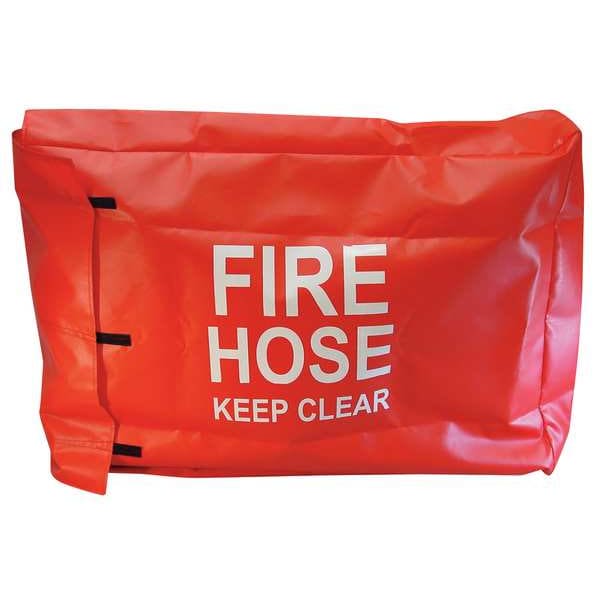 Moon American Fire Hose Cover, 29 In.L, 5 In.W, Red - 137-1