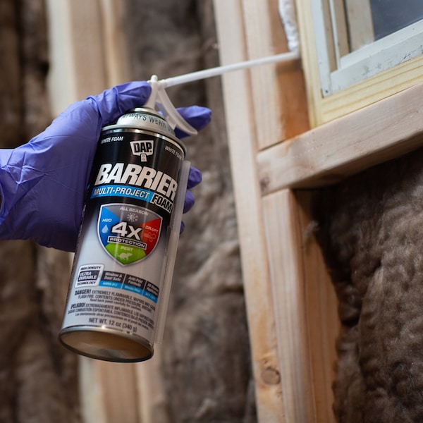 Dap DAP Barrier Foam White Polyurethane Foam Multipurpose Barrier Foam 12 oz - 7565012530