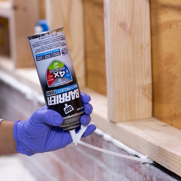 Dap DAP Barrier Foam White Polyurethane Foam Multipurpose Barrier Foam 12 oz - 7565012530