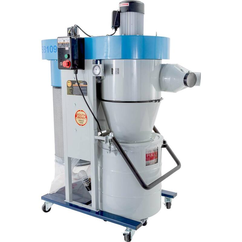 Recolector de polvo Cyclone de 2 HP de South Bend - SB1092