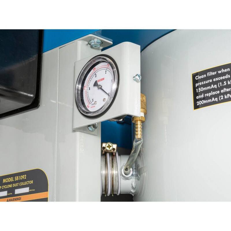 Recolector de polvo Cyclone de 2 HP de South Bend - SB1092