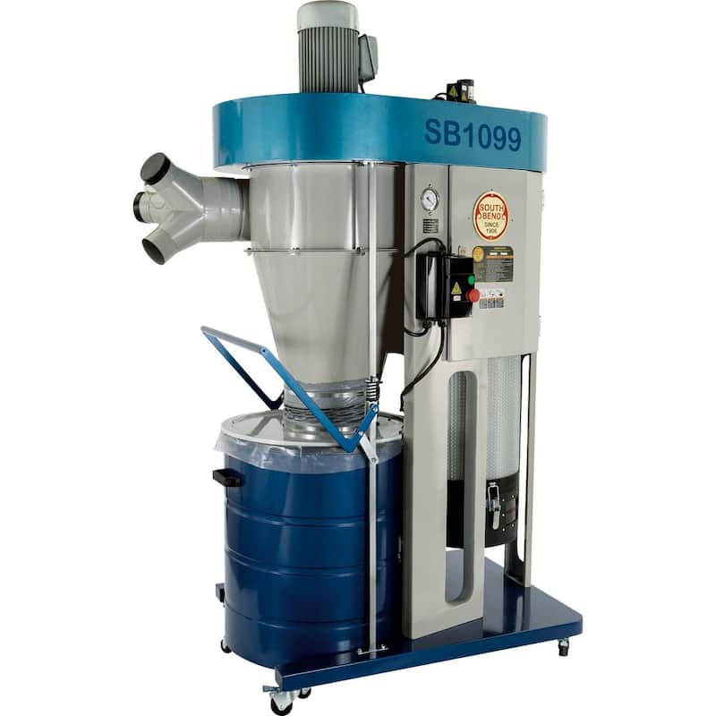 Recolector de polvo Cyclone de 3 HP de South Bend - SB1099