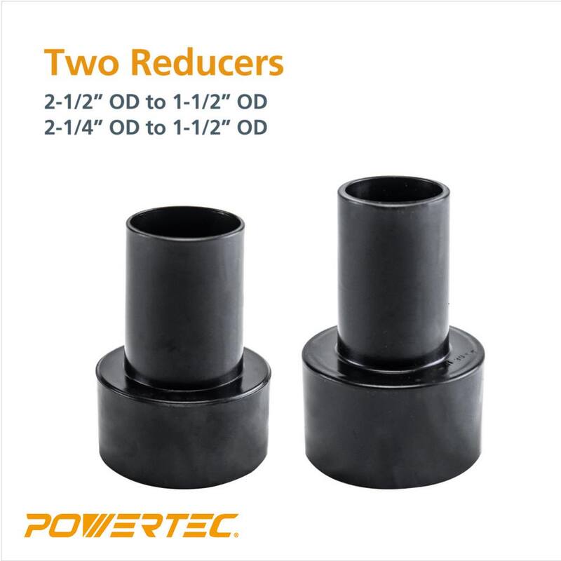 Kit de manguera de colección de polvo de 10 pies con 5 accesorios para herramientas eléctricas de carpintería y aspiradoras de taller húmedas/secas - 70347NR