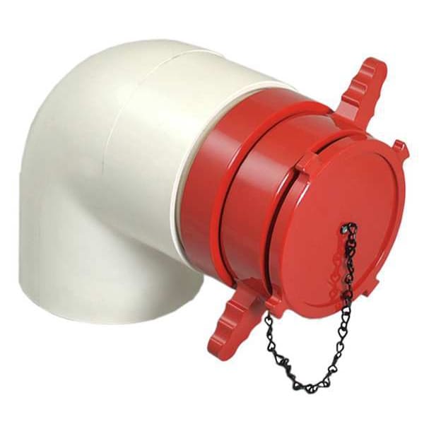 Moon American Dry Hydrant 90 Adapter, 5 In Female - 294-605025