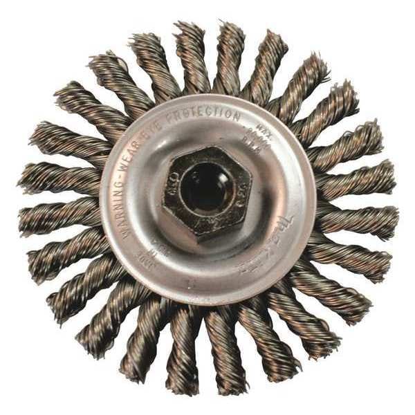 Makita 4" Knot Cable Twist Wire Wheel, M10 x 1.25 - A-98550