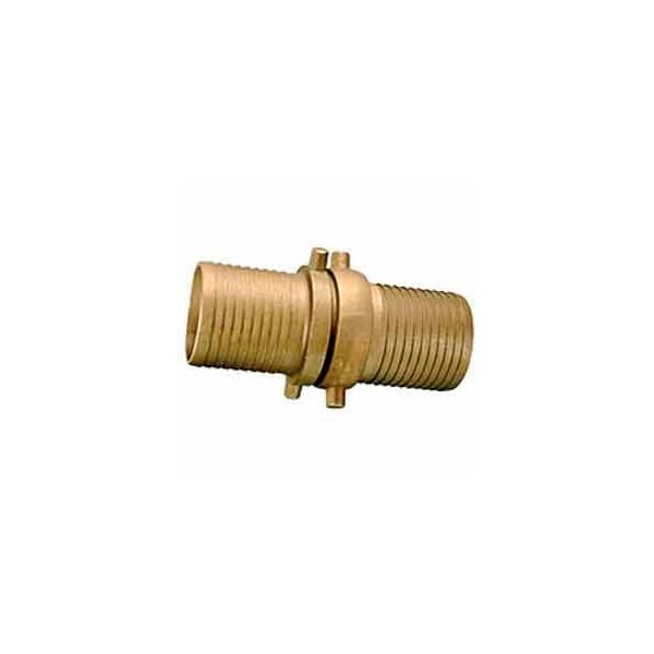 Moon American Fire Hose Short Shank Coupling Set - 3 In. NPSH - Aluminum - 268-30141
