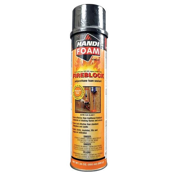 Handi-Foam Spray Foam Sealant, Aerosol Can, Orange, 2-3:1 Expansion Ratio 12 PK - P30192G