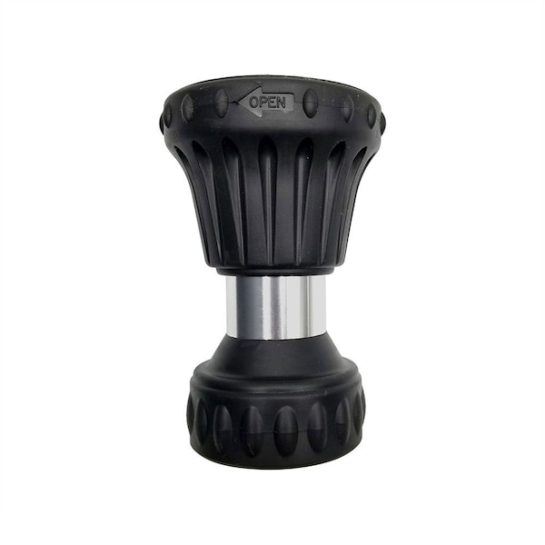 Thrifco Plumbing Fireman Fire Hose Nozzle with Adjustable Spray Replaces Orbit 5 - 8430348