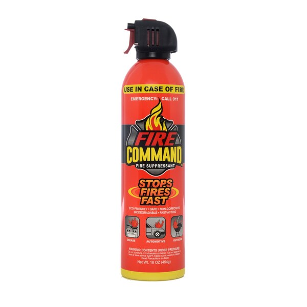 Fire Command Fire Suppressant 16 oz aerosol, 2PK - FC-16OZFS-02