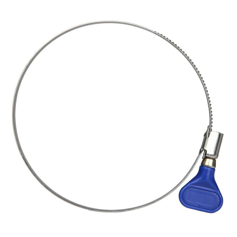 Abrazaderas de manguera de acero de 4 pulgadas para secadoras y sistemas de recolección de polvo (paquete de 10) - DCA010