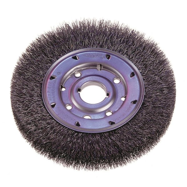 Osborn , 8 MEDIUM FACE WIRE WHEEL .0118 X 5/8 WIDE X 1-1/4 AH - 22094