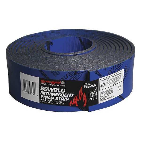 Sti 2X3/16X12 Fire Barrier Sswblu Wrap Strip - SSWBLU