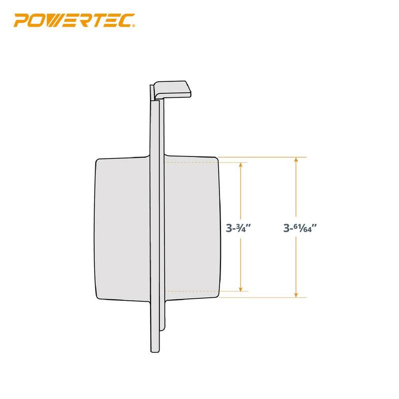 Manguera para recolección de polvo de 4 pulgadas x 20 pies con compuerta de explosión para sistemas de recolección de polvo - 70387N