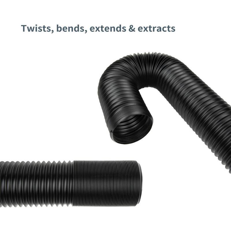 Manguera de colección de polvo flexible de 4 pulgadas - 70128.