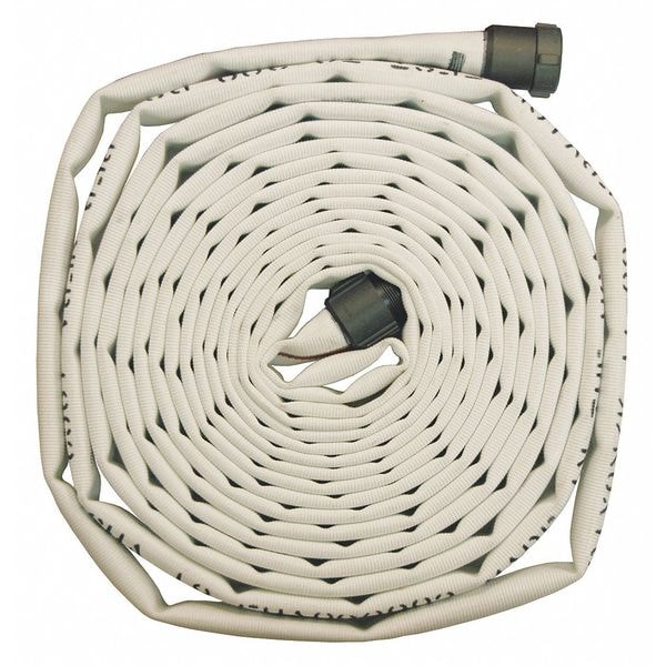 Dixon Poly Fire Hose, AL, NPSH 1-1/2", 50ft, 500lb - A515-50RAS