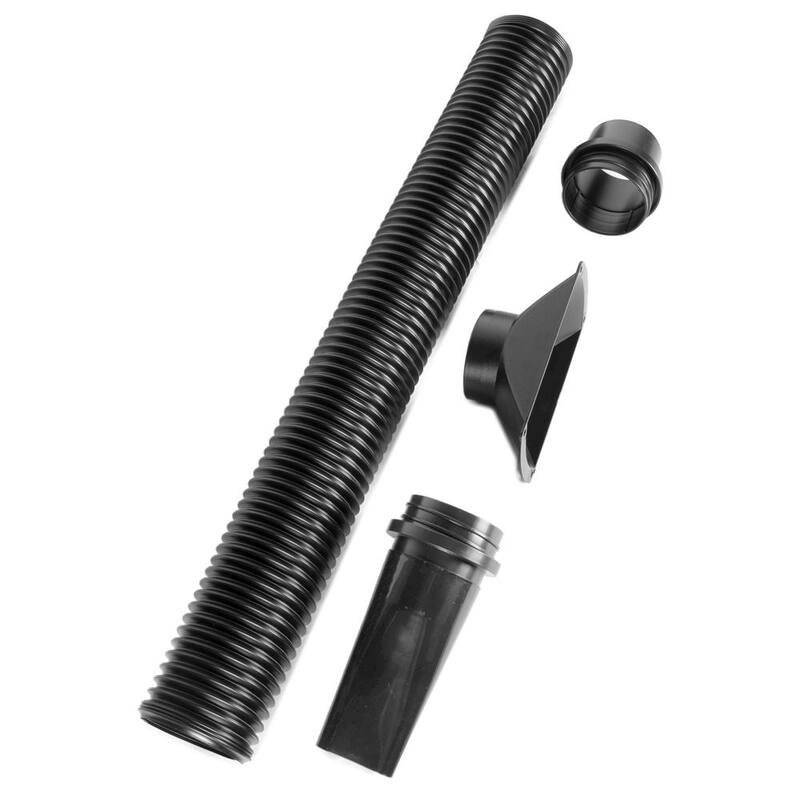Kit de manguera de polvo flexible y modelable de 4 pulgadas x 36 pulgadas con acoplamientos y adaptadores - DCA017