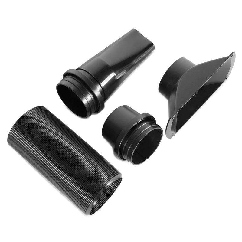 Kit de manguera de polvo flexible y modelable de 4 pulgadas x 36 pulgadas con acoplamientos y adaptadores - DCA017