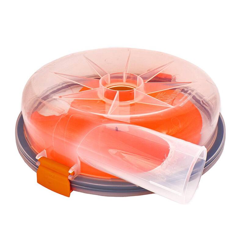 Separador de polvo ciclónico de alta eficiencia Dustopper PRO, 12 pulgadas de diámetro con manguera de 2.5 pulgadas, 36 pulgadas de largo con 2 codos de barrido de alto flujo - HD12B