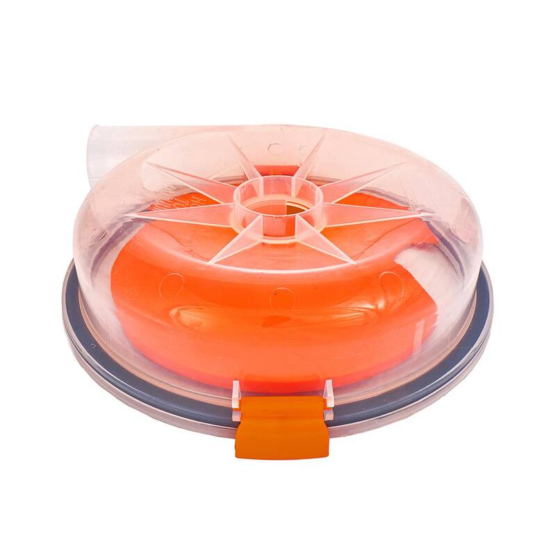Separador de polvo ciclónico de alta eficiencia Dustopper PRO, 12 pulgadas de diámetro con manguera de 2.5 pulgadas, 36 pulgadas de largo con 2 codos de barrido de alto flujo - HD12B
