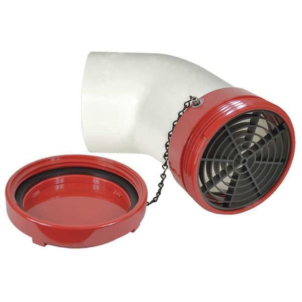 Moon American Dry Hydrant 45 Adapter, 5 In Male - 295-605025