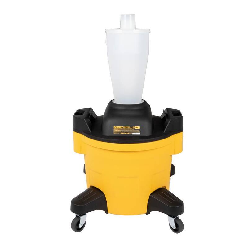 Separador de polvo DEWALT con tanque de polietileno de 6 galones - DXVCS002