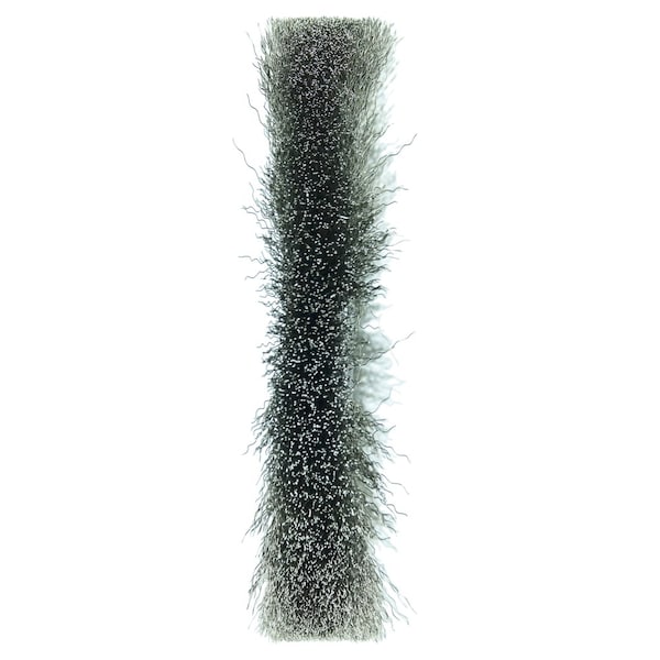 Weiler 4" Narrow Face Crimped Wire Wheel, .006" Fill, 1/2"-3/8" Arbor Hole - 154