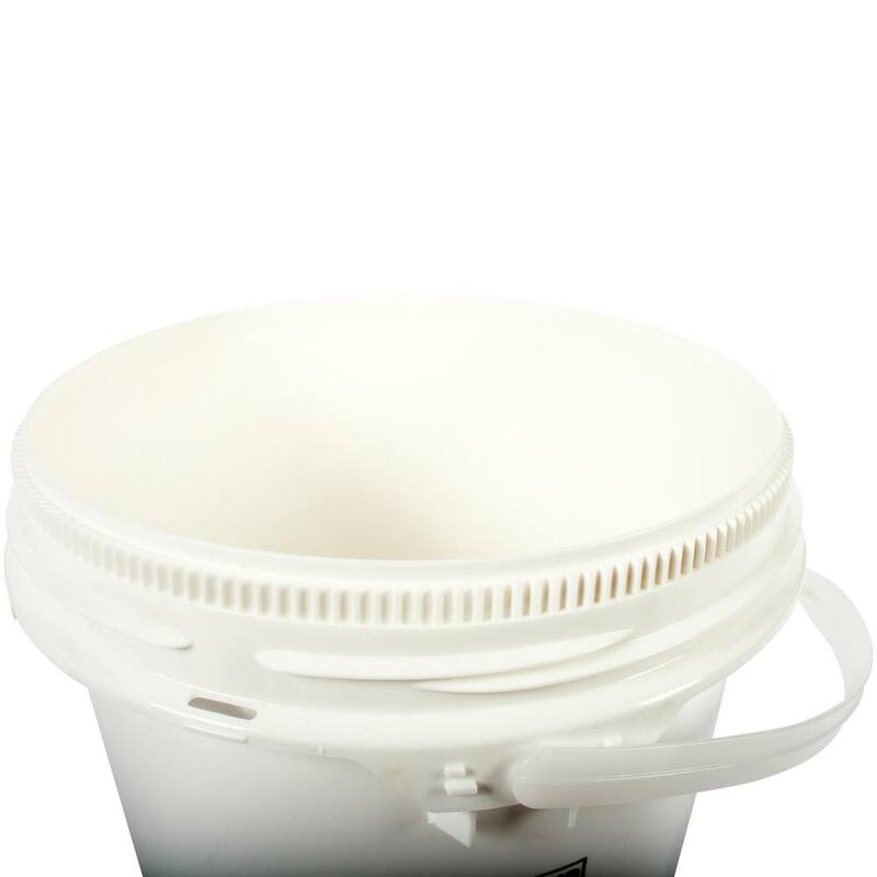 Separador de polvo Quick Click de Cen-Tec ensamblado con recipiente de colección con bloqueo de 12 galones y alivio de aire - 98548