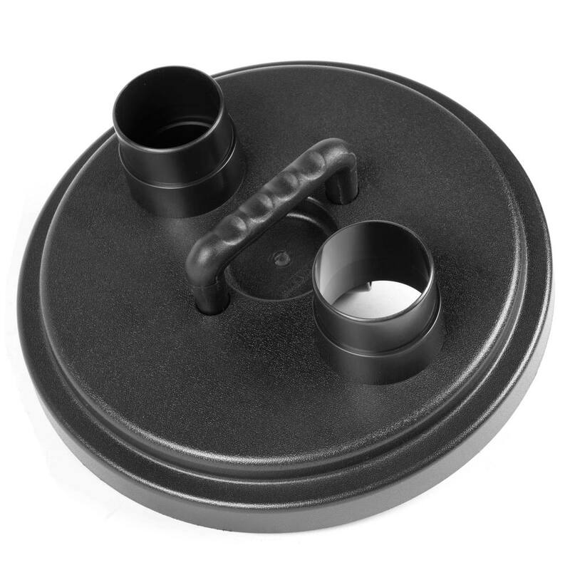 Tapa separadora de colección de polvo estilo ciclón de 12 pulgadas con 2.5 pulgadas de polvo - DCA021