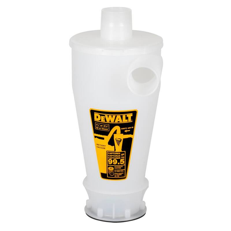 Separador de polvo DEWALT para aspiradoras húmedo/seco - DXVCS001