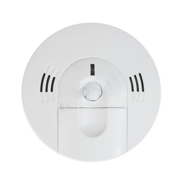 American Imaginations Round White Talking Combo Smoke and CO Alarm Plastic - AI-37075