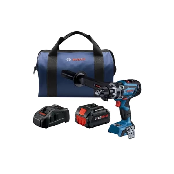 Bosch Cordless Drill, 1/2 in, 18V DC - GSR18V-1330CB14