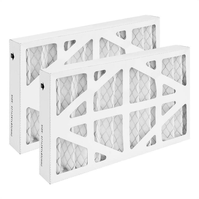Filtro exterior POWERTEC para el sistema de filtración de aire AF4000 / WEN 3410 / Shop fox W1830 (paquete de 2) - 75040N