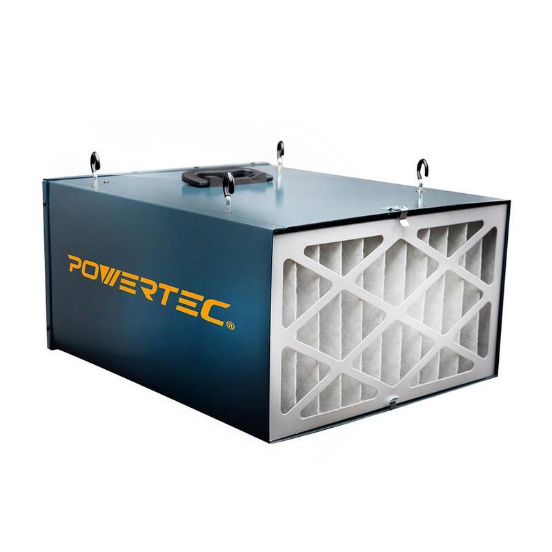 Filtro exterior POWERTEC para el sistema de filtración de aire AF4000 / WEN 3410 / Shop fox W1830 (paquete de 2) - 75040N
