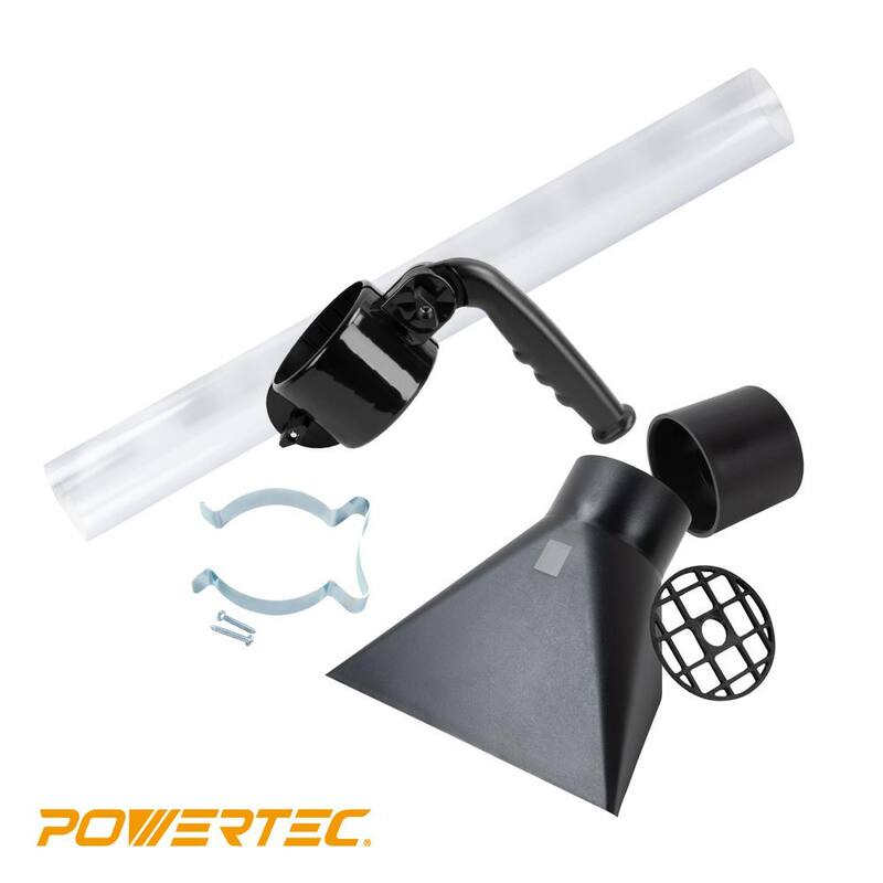 Kit de Accesorios para Barredora de Piso de Manguera de Recolección de Polvo de 4 pulgadas POWERTEC - 70282