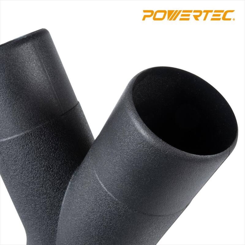Divisor de adaptador de colección de polvo de 4 a 2-1/2 pulgadas de POWERTEC - 70276