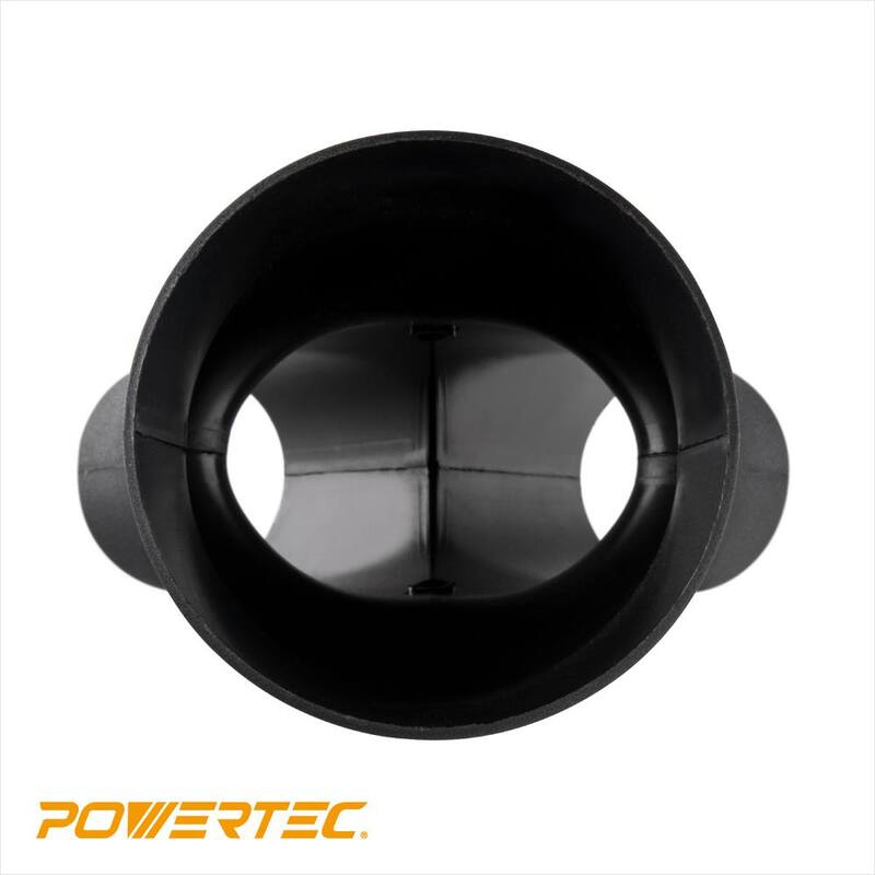 Divisor de adaptador de colección de polvo de 4 a 2-1/2 pulgadas de POWERTEC - 70276