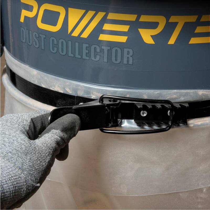 Banda de Abrazadera de 24 pulgadas de Diámetro para Colector de Polvo (Paquete de 2) - 71736-P2