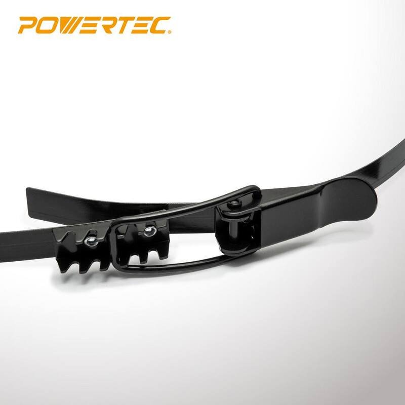 Abrazadera de banda de 19-1/8 pulgadas de diámetro para colector de polvo, compatible con JET, Grizzly, Shop Fox, Wen, Harbor Freight, DC1512 (paquete de 2) - 71735-P2