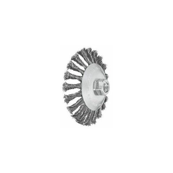 Holex Dished Bevel Brush, 0.50 mm Steel Wire, Size: 125XM14 - 571303 125XM14