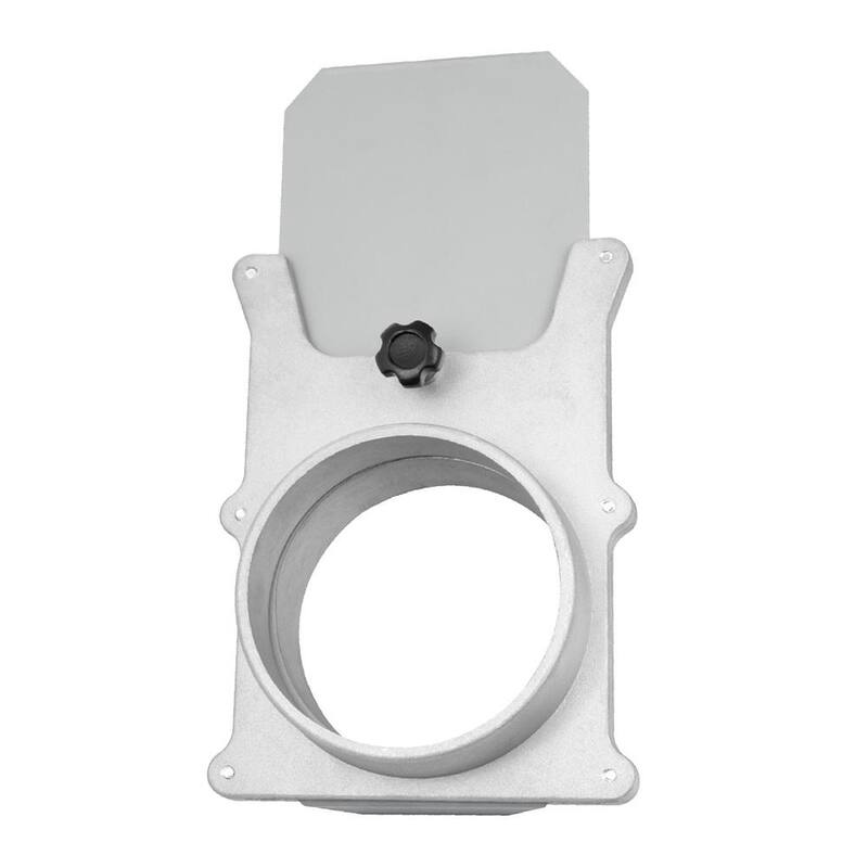 Compuerta de Chorro de Aluminio de 4 pulgadas para Aspiradora/Colector de Polvo, Sistemas de Recolección de Polvo - 70135