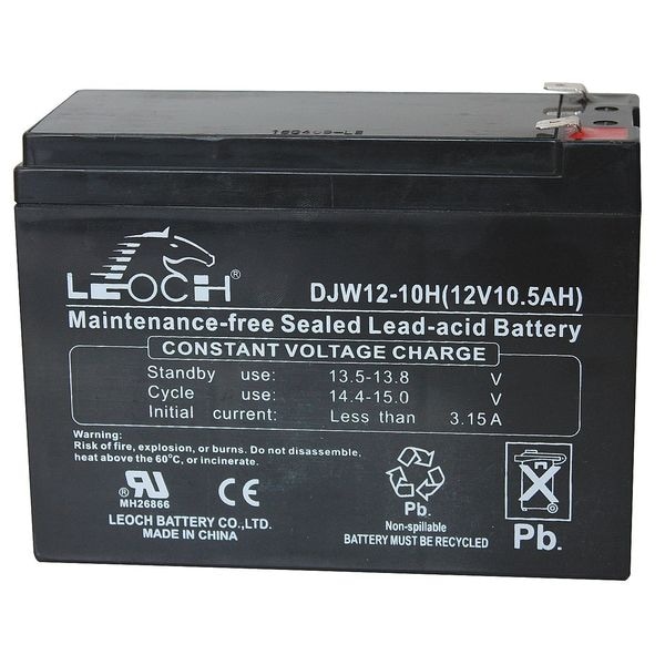 Edwards Signaling Fire Alarm Battery, 10 Amps - 12V10A