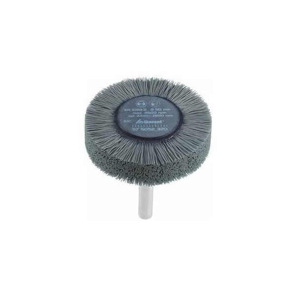 Garant Silicon Carbide Wheel Brush with Shank, 38 mm Diameter, Grit: 320 - 575052 320