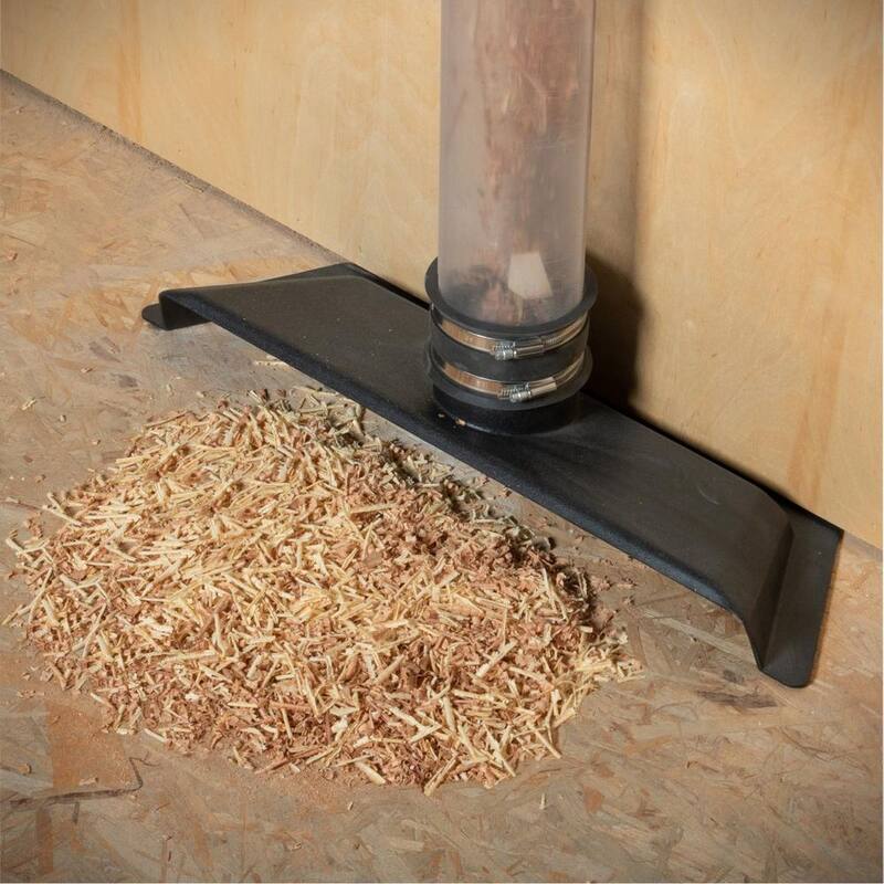 POWERTEC Barrido de Piso de 21 pulgadas para Sistemas de Colección de Polvo - 70103