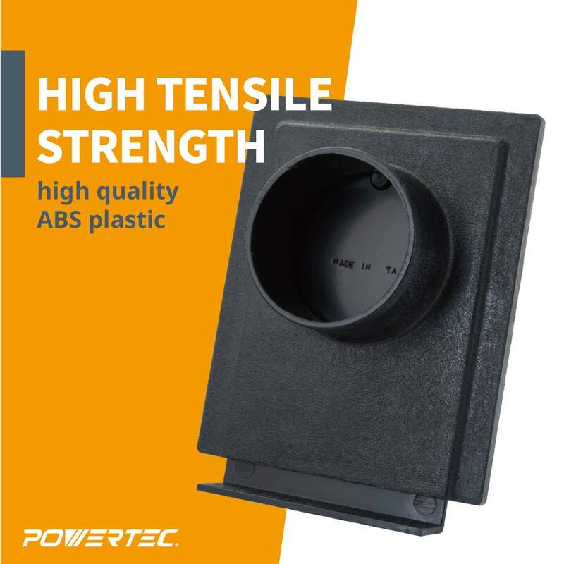 Compuerta de expulsión de 2-1/2 pulgadas para accesorios de recolector/aspiradora de polvo, sistemas de recolección de polvo (paquete de 6) - 70133-P6